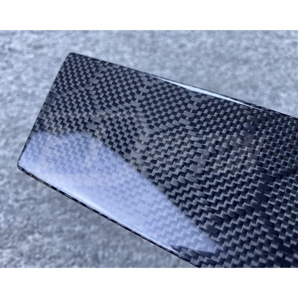 Honeycomb Weave Dry Carbon Fiber A B C Pillar Cover For INFINITI Q50 2013-2024