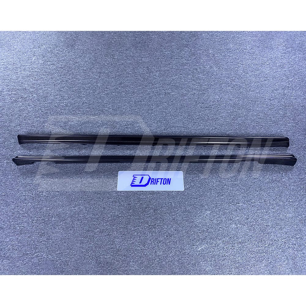 Nismo Style Carbon Fiber Side Skirts Extensions For Nissan R34 GTR 1998-2002