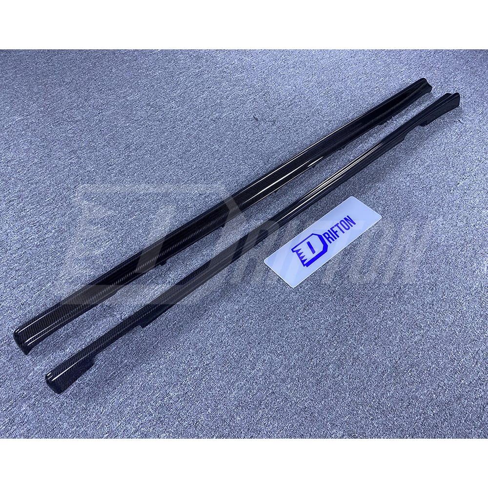 Nismo Style Carbon Fiber Side Skirts Extensions For Nissan R34 GTR 1998-2002