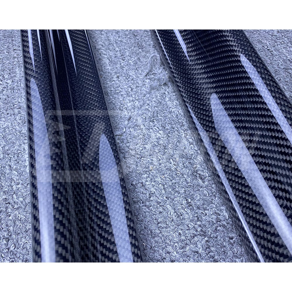 Nismo Style Carbon Fiber Side Skirts Extensions For Nissan R34 GTR 1998-2002