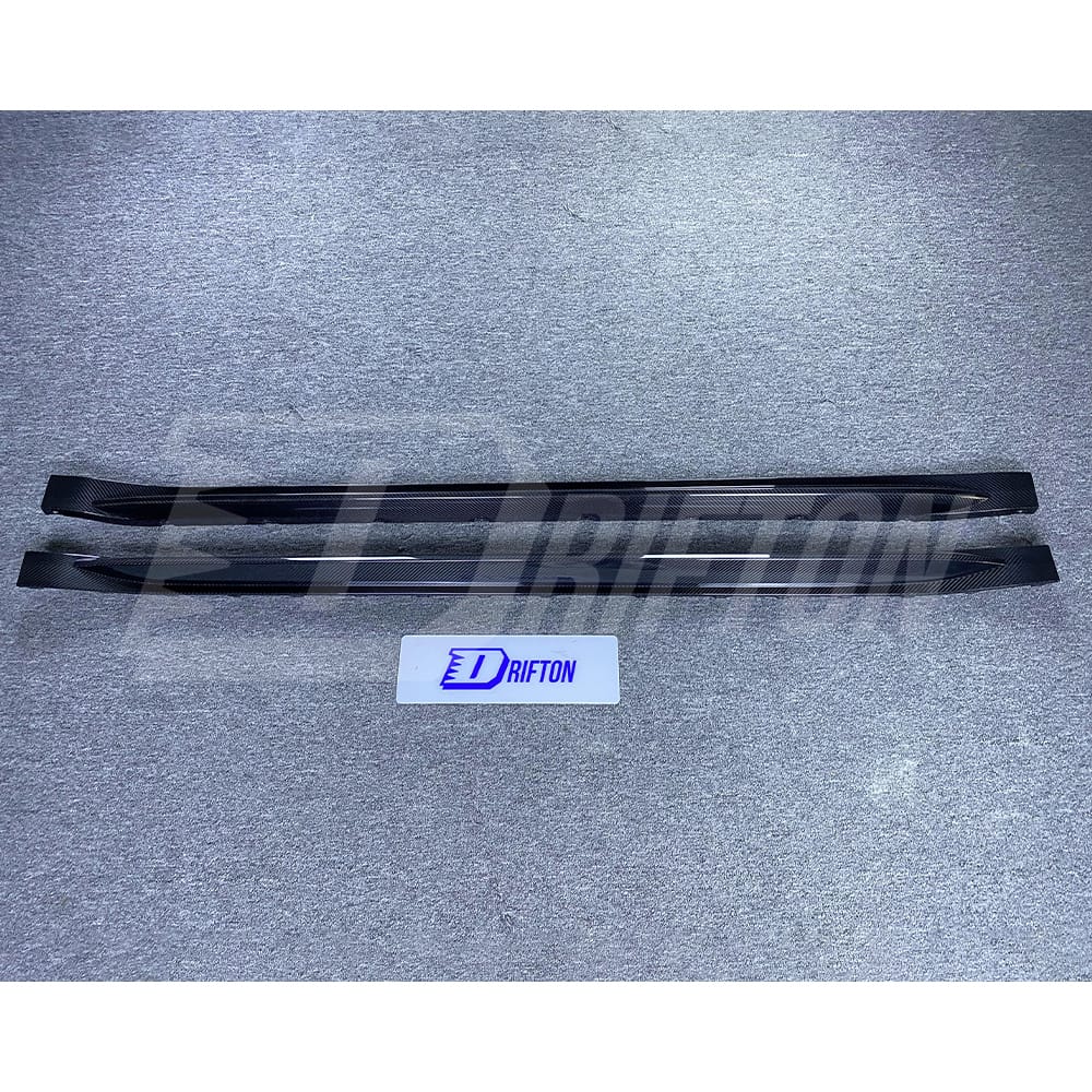 OEM Style Dry Carbon Fiber Side Skirt For BMW G80 M3 2020-2024