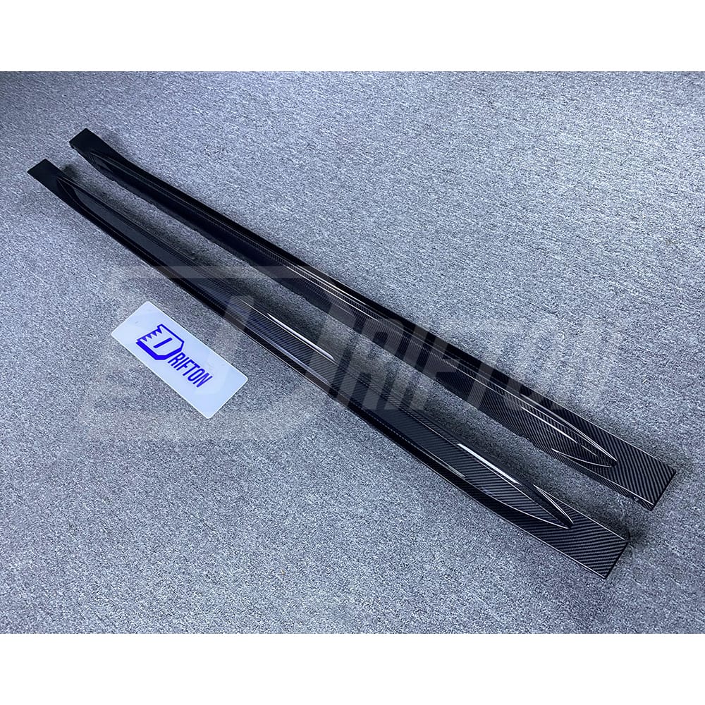 OEM Style Dry Carbon Fiber Side Skirt For BMW G80 M3 2020-2024