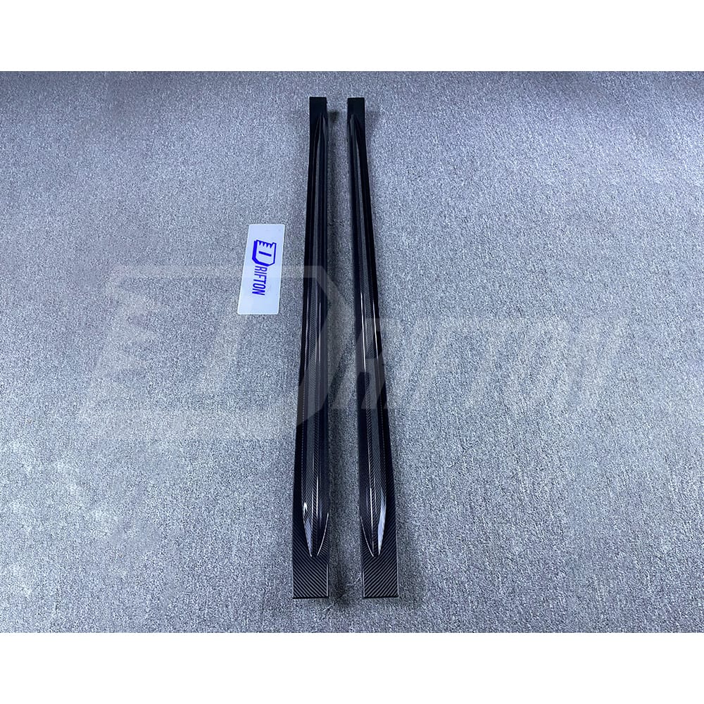 OEM Style Dry Carbon Fiber Side Skirt For BMW G80 M3 2020-2024