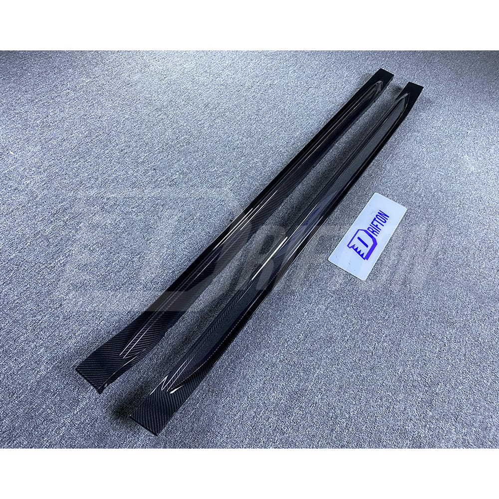 OEM Style Dry Carbon Fiber Side Skirt For BMW G80 M3 2020-2024