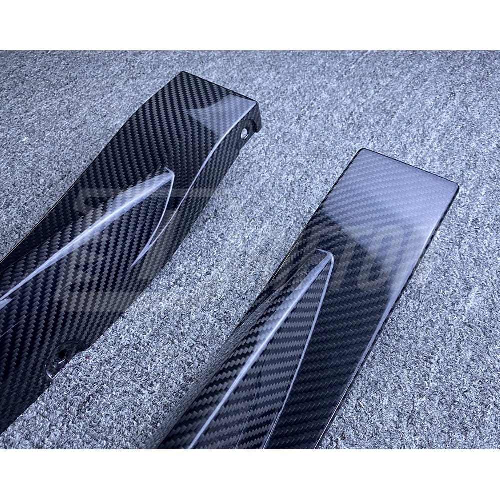 OEM Style Dry Carbon Fiber Side Skirt For BMW G80 M3 2020-2024