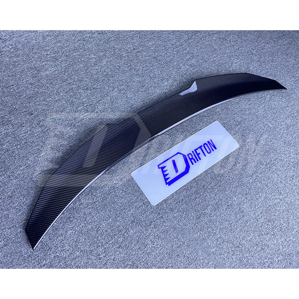 PSM Style Dry Carbon Fiber Trunk Spoiler Rear Wing For BMW G80 M3 G82 M4 2020-2024