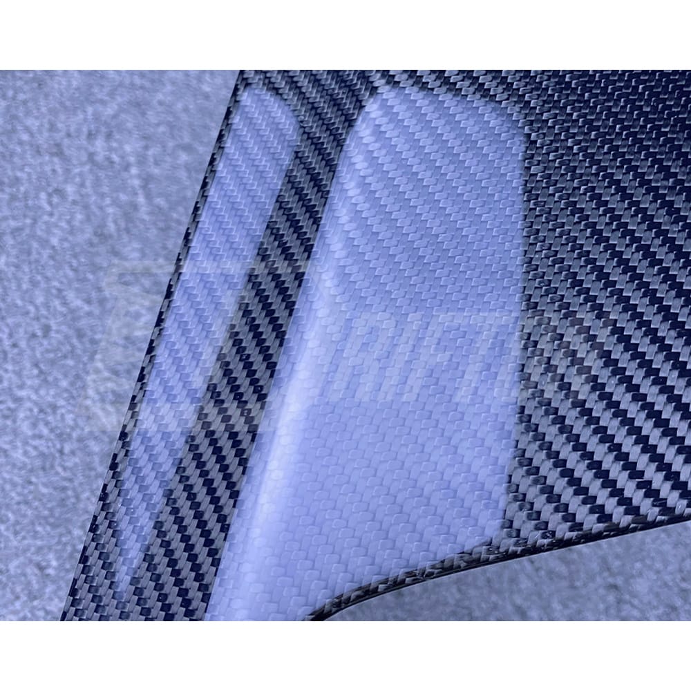 Top Secret Style Carbon Fiber Rear Fender Wheel Flare Trim Set For Nissan R35 GTR 2008-2019