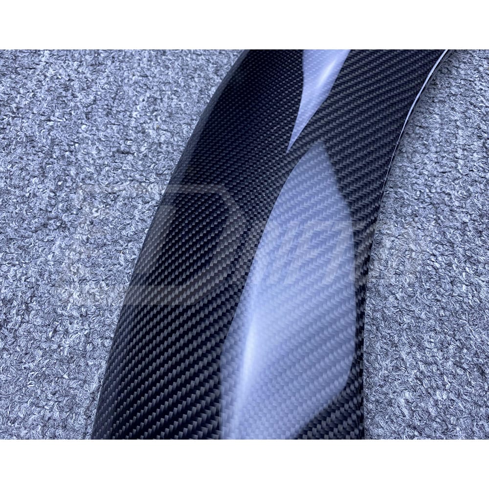 Top Secret Style Carbon Fiber Rear Fender Wheel Trim For Nissan R35 GTR 2008-2019