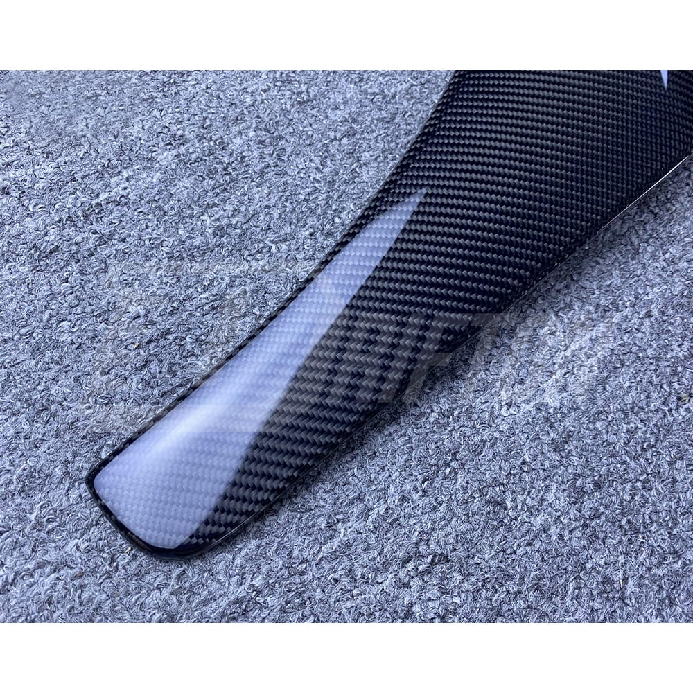 Top Secret Style Carbon Fiber Rear Fender Wheel Trim For Nissan R35 GTR 2008-2019