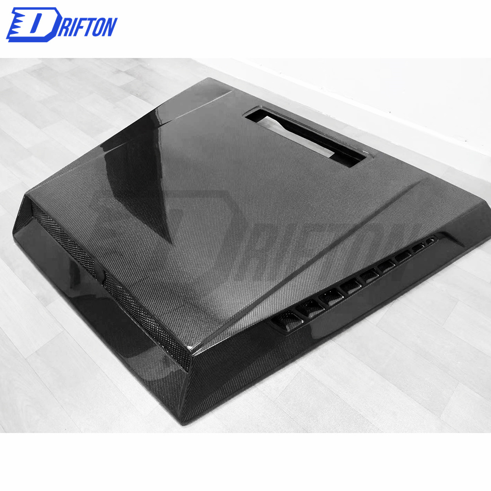 Brabus G900 Style Dry Carbon Fiber Hood For Mercedes Benz G Class W463 2005-2018