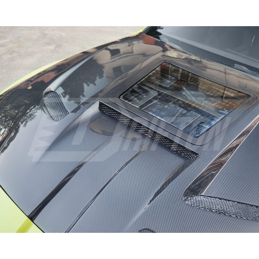 CMST Transparent Style Dry Carbon Fiber Hood For BMW G80 M3 G82 M4 2020-2024
