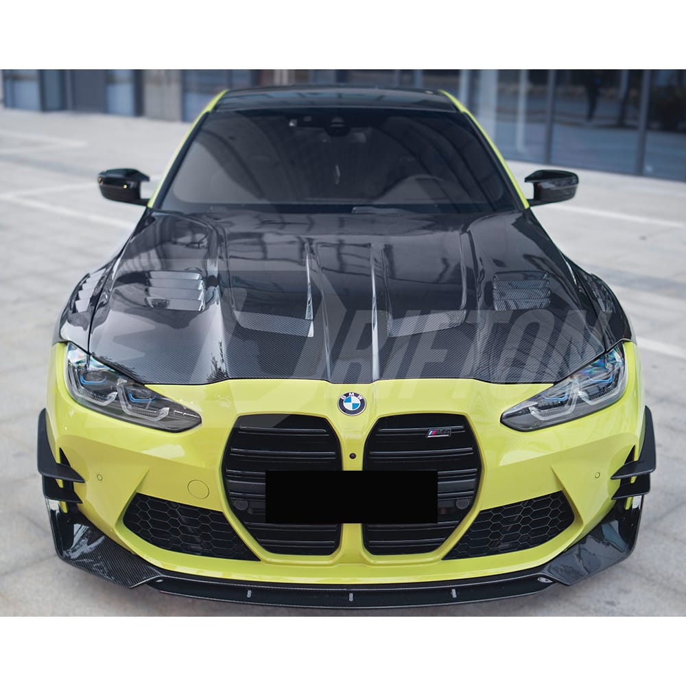 CMST Vented Style Dry Carbon Fiber Front Fender For BMW G80 M3 G82 M4 2020-2024