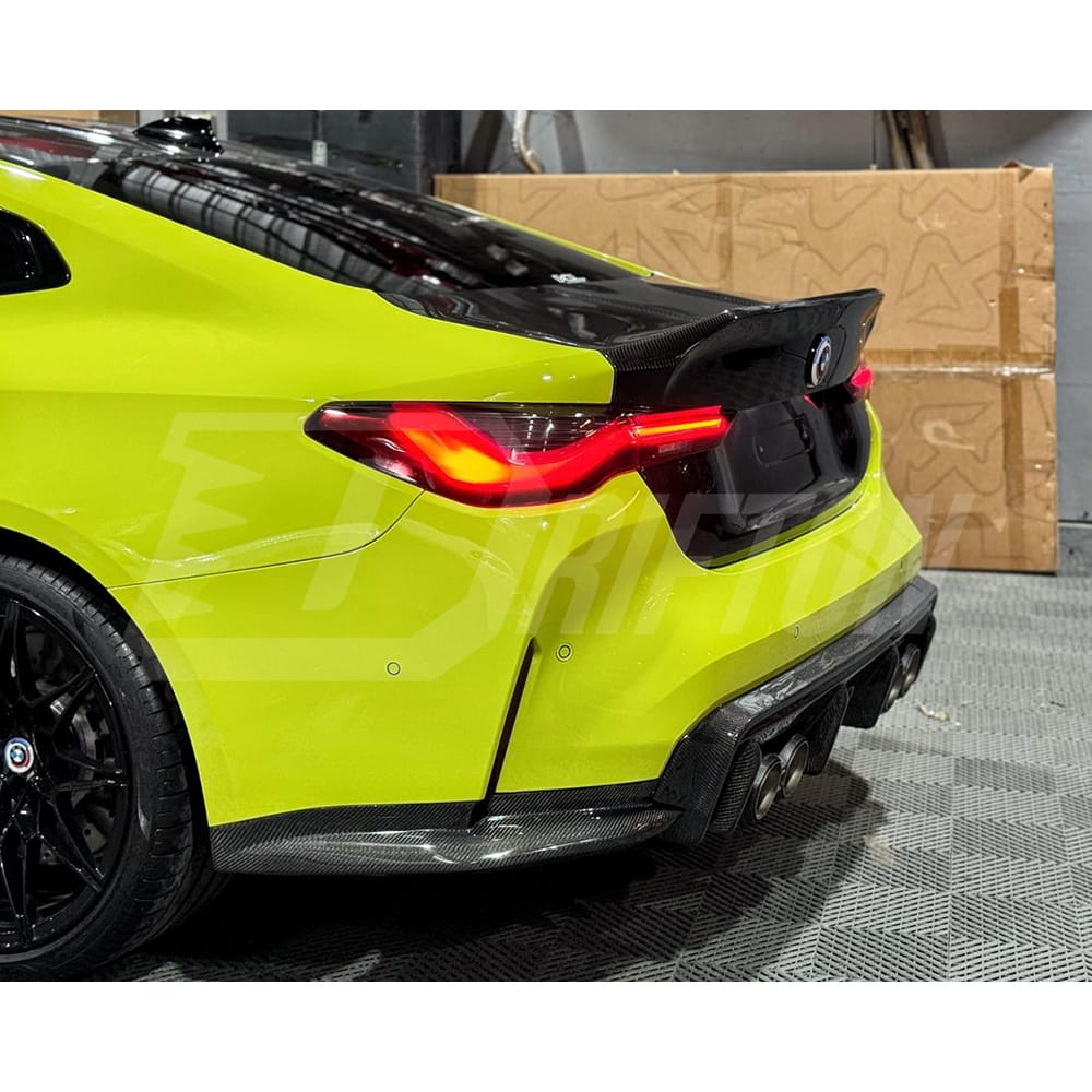 CSL Style Dry Carbon Fiber Rear Trunk Boot Lid For BMW G82 M4 2020-2024
