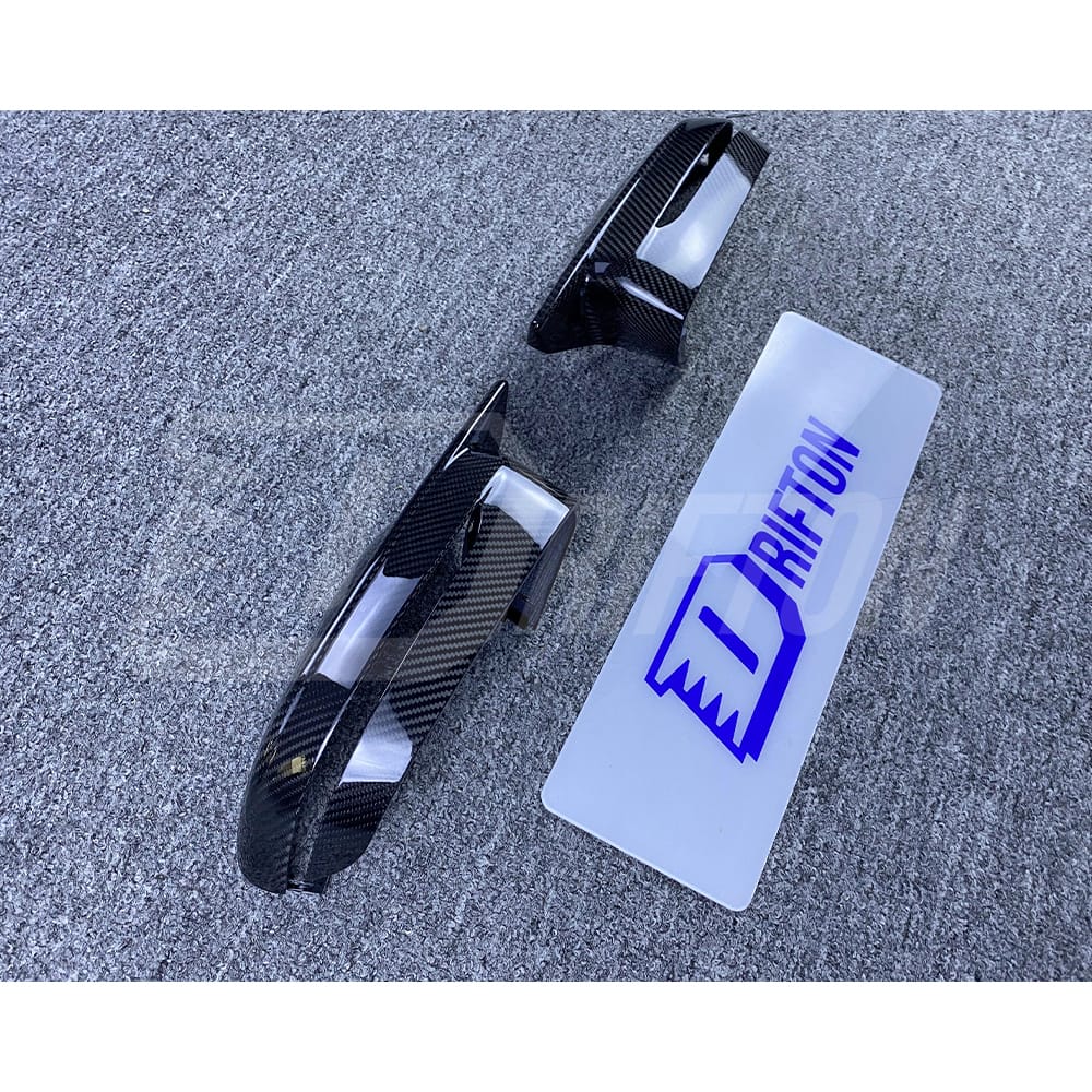Dry Carbon Fiber Replace Mirror Cover For BMW G82 M4 G80 M3 2020-2024 RHD
