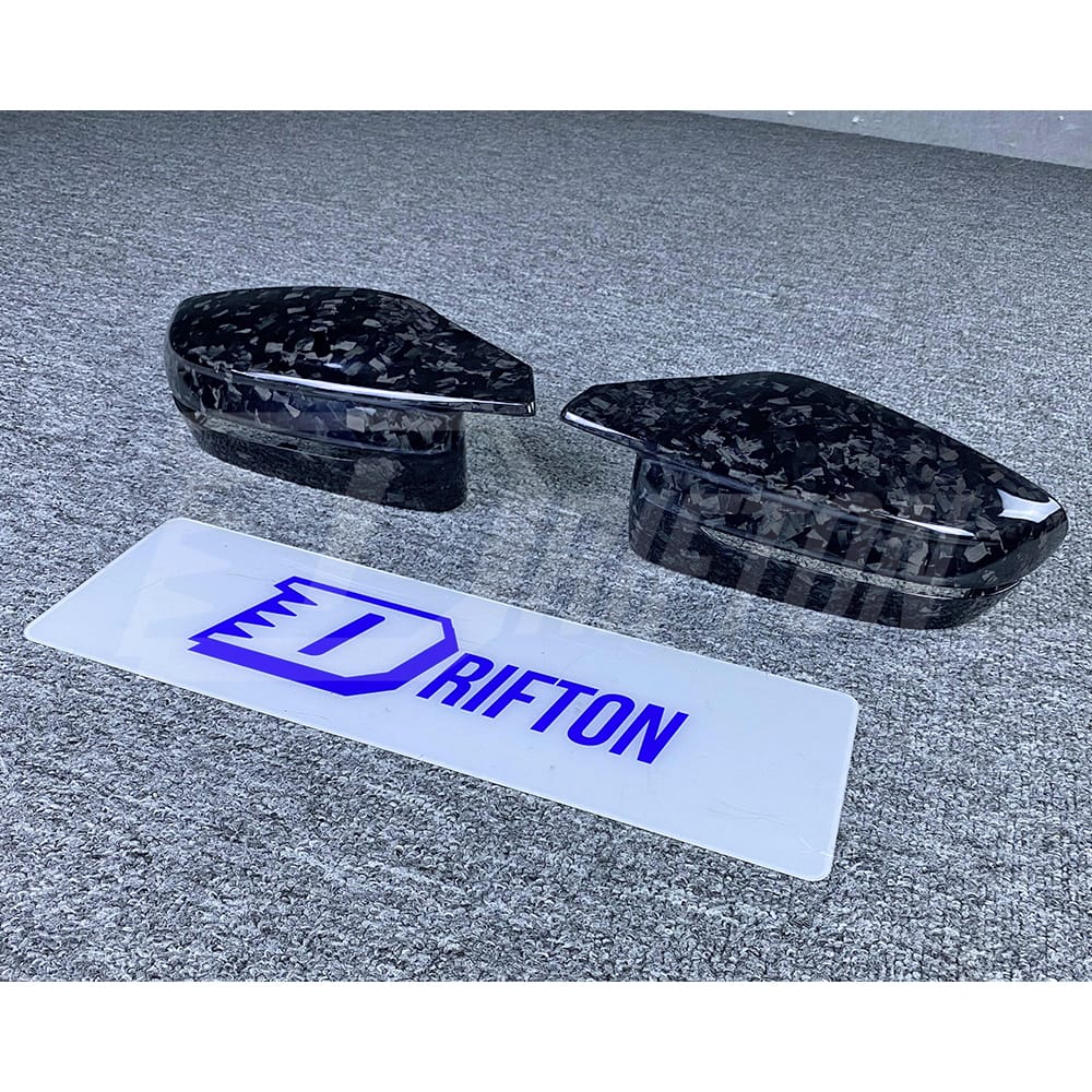 Forged Dry Carbon Fiber Replace Mirror Cover For BMW G82 M4 G80 M3 2020-2024 RHD