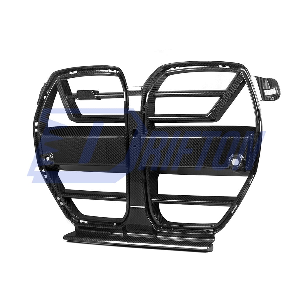 SQA Style Dry Carbon Fiber Front Grille For BMW G80 81 M3 G82 G83 M4 2020-2024