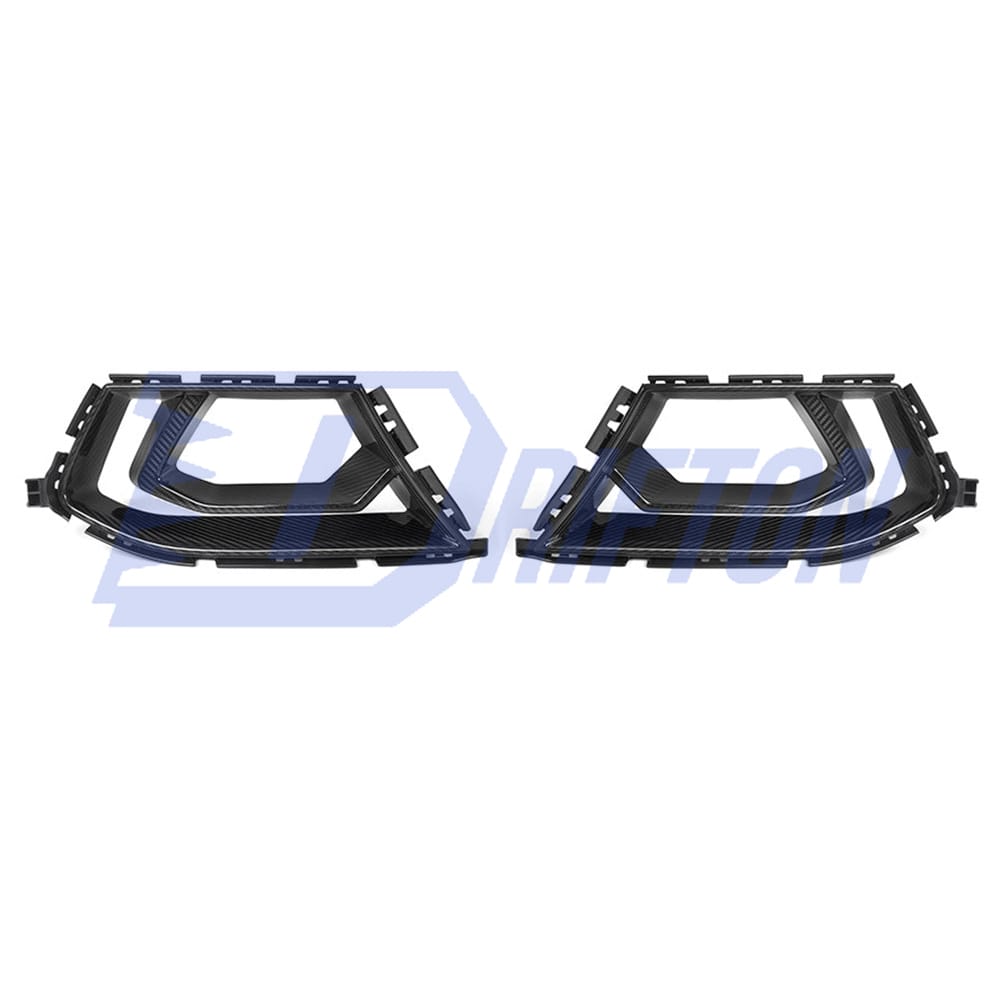 SQ Style Dry Carbon Fiber Front Bumper Air Intake Duct Vents For BMW G82 G83 M4 G80 G81 M3 2020-2024