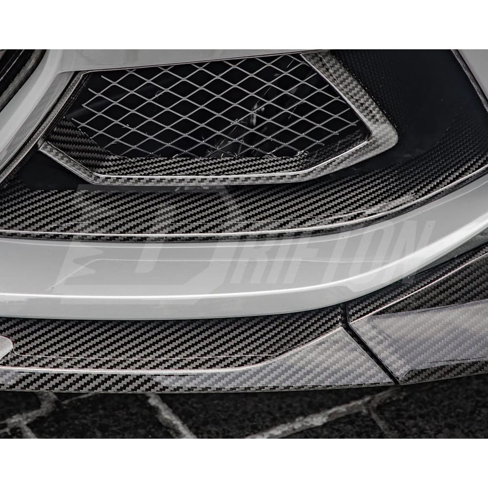SQ Style Dry Carbon Fiber Front Bumper Air Intake Duct Vents For BMW G82 G83 M4 G80 G81 M3 2020-2024