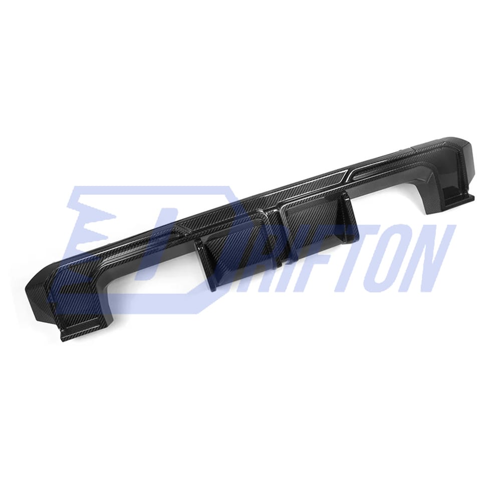 SQ Style Dry Carbon Fiber Rear Diffuser For BMW G80 G81 M3 G82 G83 M4 2020-2024