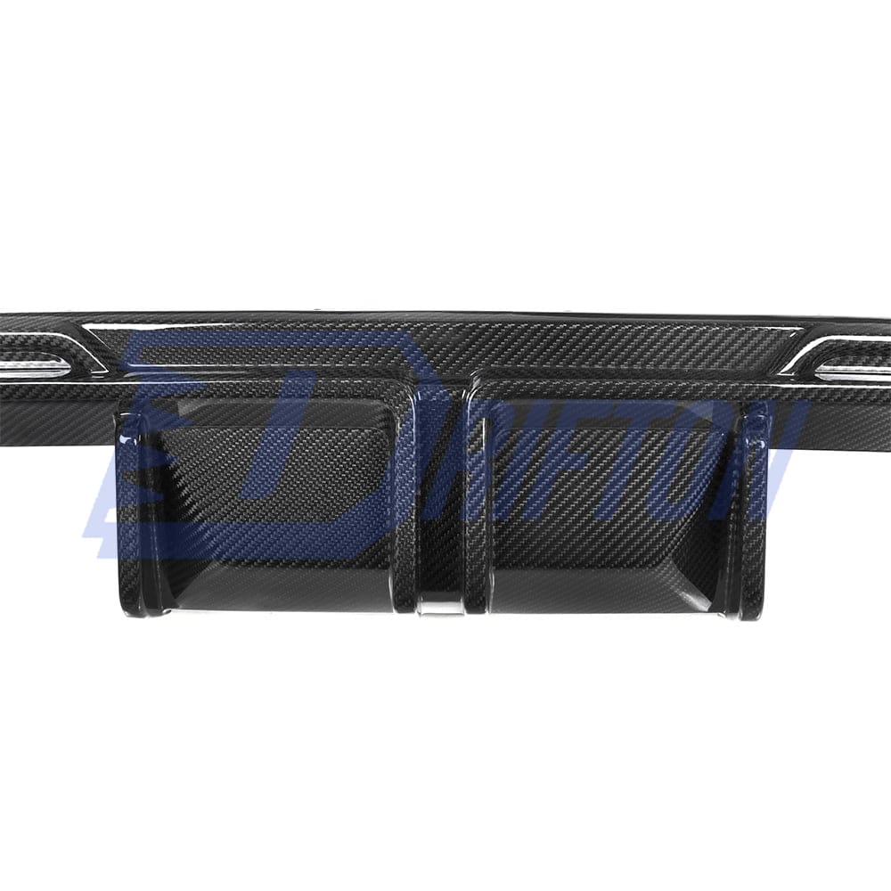 SQ Style Dry Carbon Fiber Rear Diffuser For BMW G80 G81 M3 G82 G83 M4 2020-2024