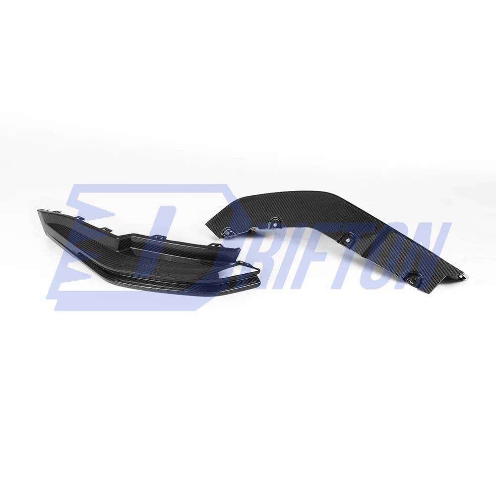 SQ Style Dry Carbon Fiber Rear Splitter For BMW G80 G81 M3 2020-2024