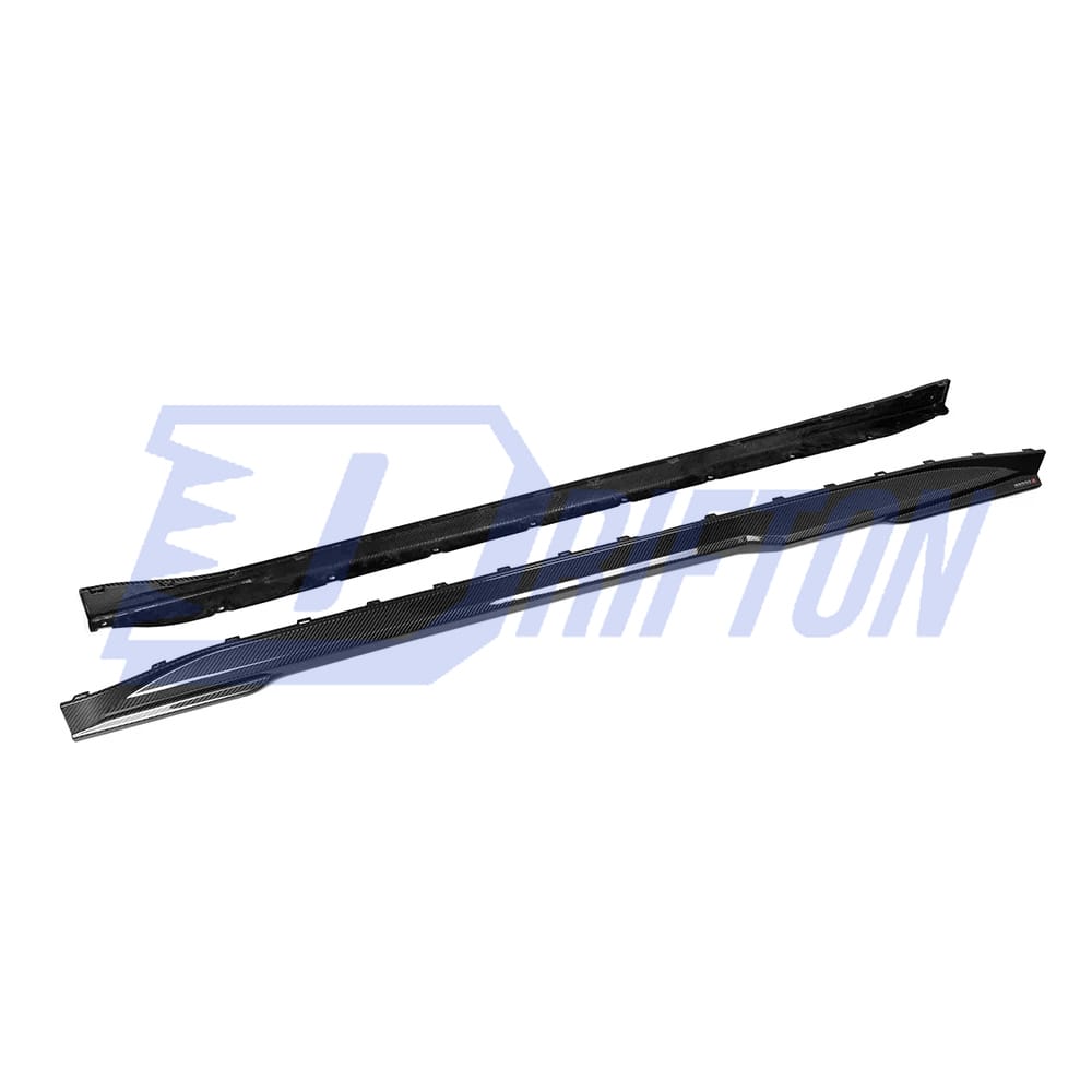SQ Style Dry Carbon Fiber Side Skirt For BMW G80 G81 M3 2020-2024