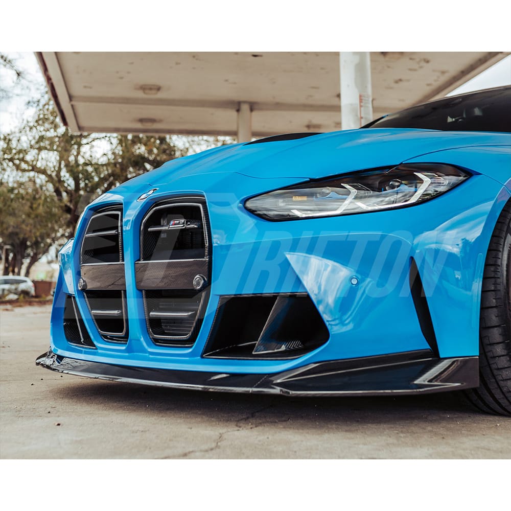SQV Style Dry Carbon Fiber Front Grille For BMW G80 81 M3 G82 G83 M4 2020-2024