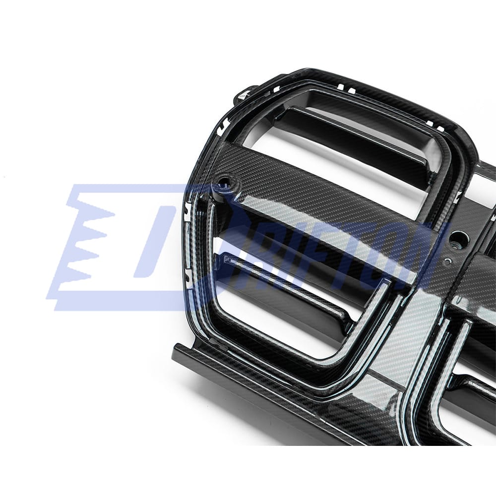 SQV Style Dry Carbon Fiber Front Grille For BMW G80 81 M3 G82 G83 M4 2020-2024