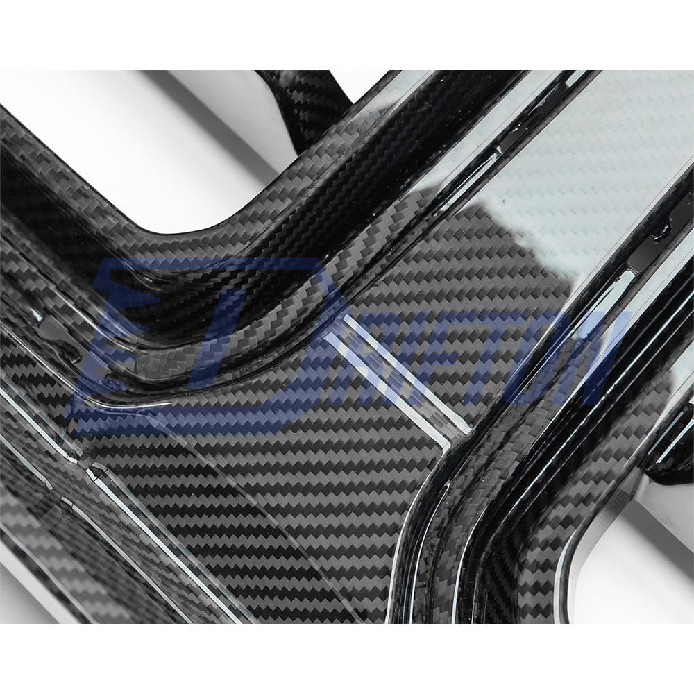 SQV Style Dry Carbon Fiber Front Grille For BMW G80 81 M3 G82 G83 M4 2020-2024