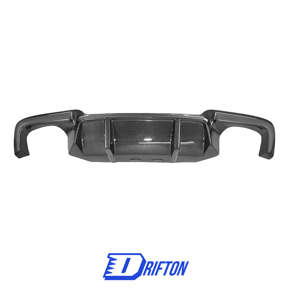 V2 Style Carbon Fiber Rear Diffuser For BMW 5 Series F10 F18 2010-2016