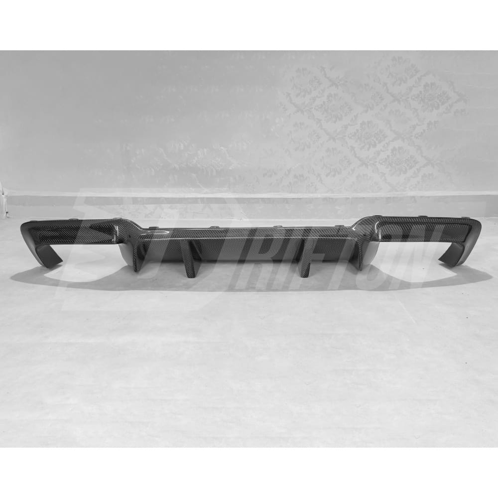 V2 Style Carbon Fiber Rear Diffuser For BMW 5 Series F10 F18 2010-2016