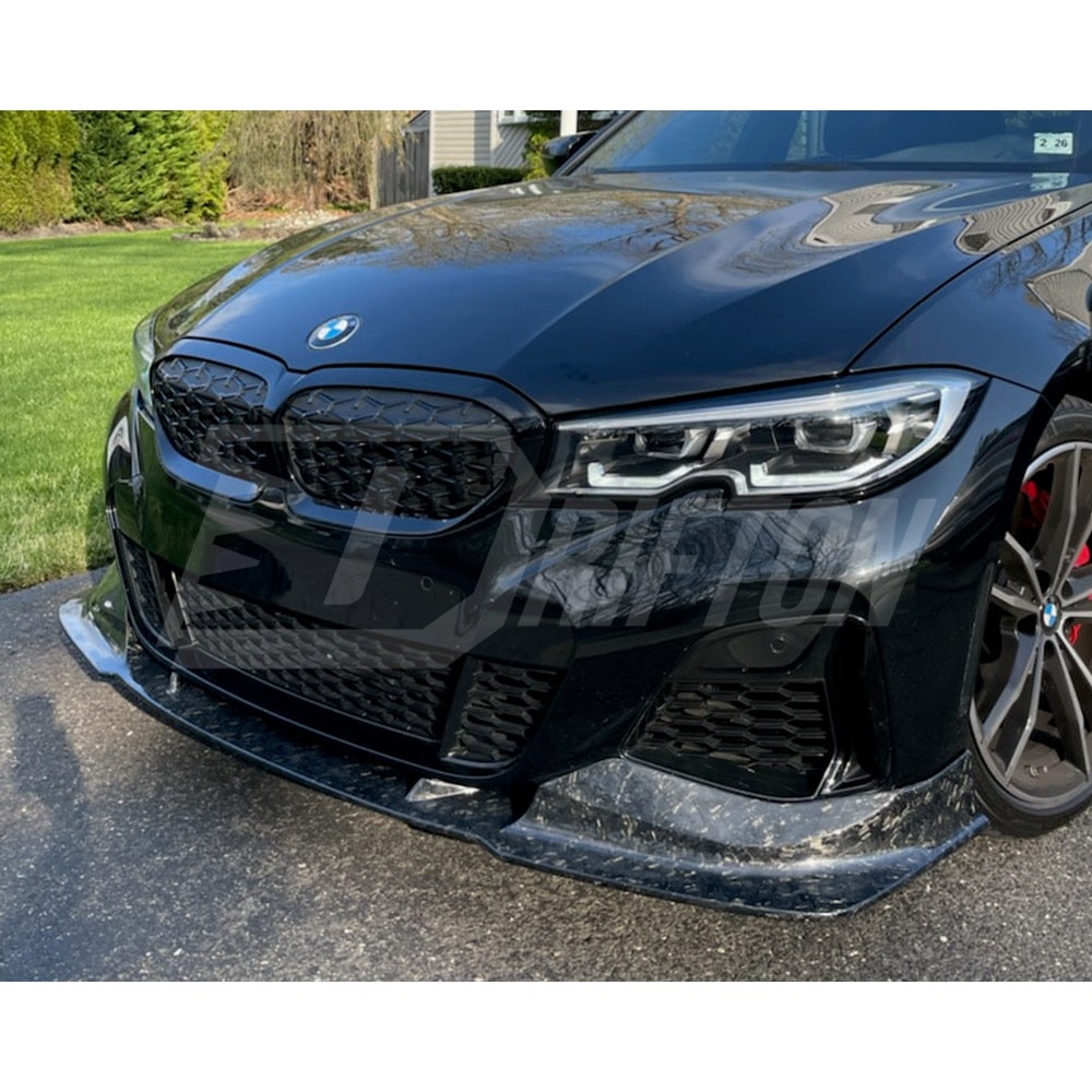 CMST Style Carbon Fiber Front Lip For BMW 3 Series G20 2019-2022