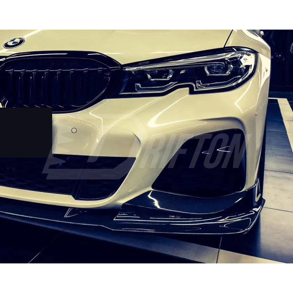 CMST Style Carbon Fiber Front Lip For BMW 3 Series G20 2019-2022