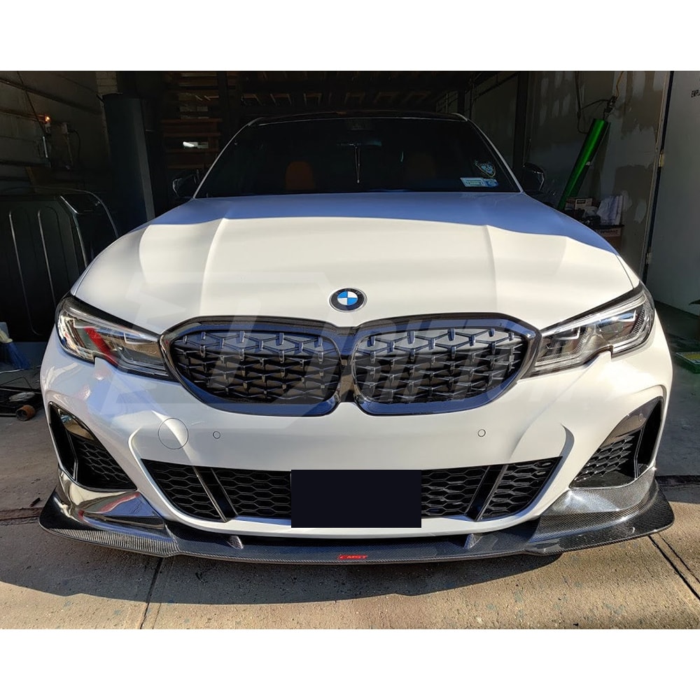 CMST Style Carbon Fiber Front Lip For BMW 3 Series G20 2019-2022