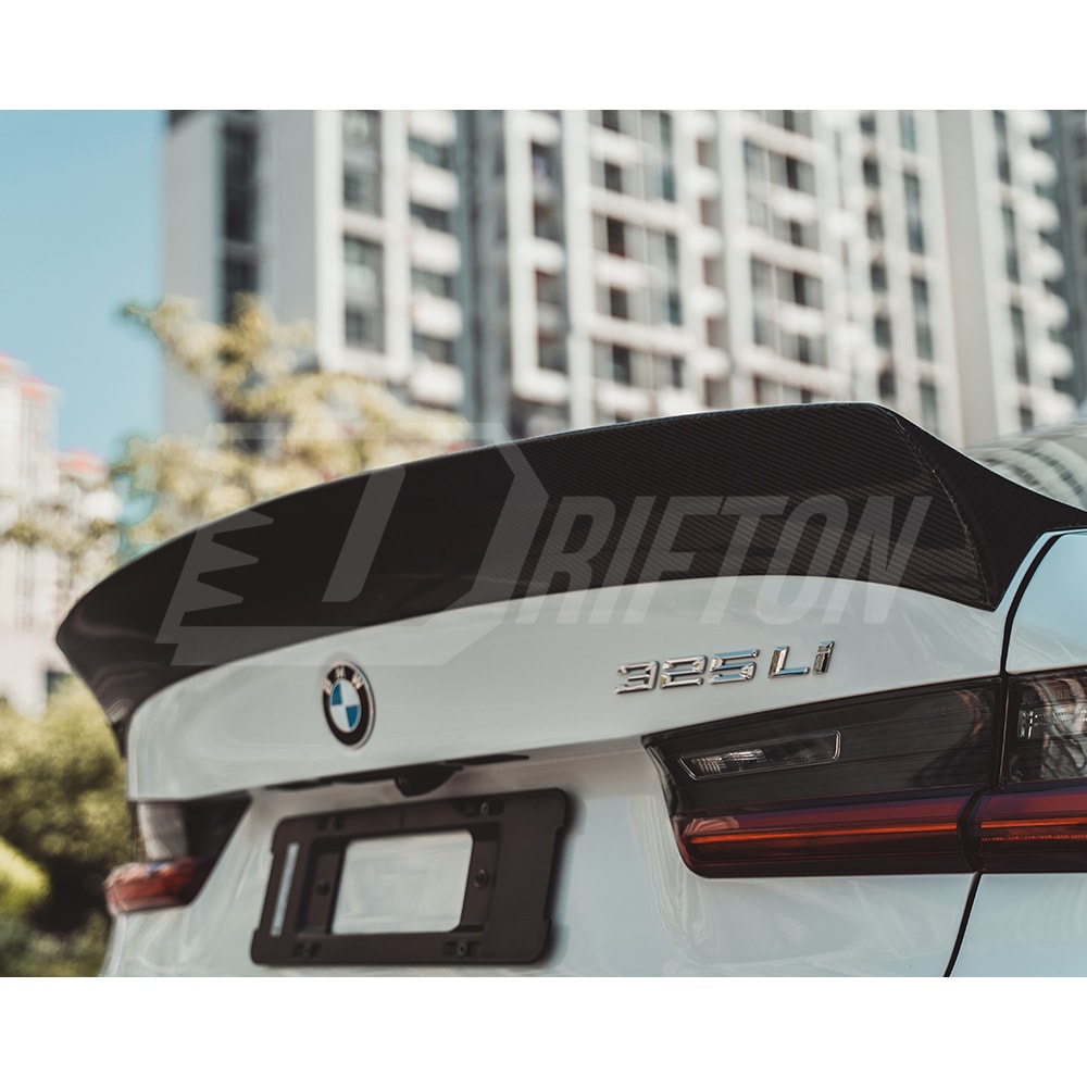CMST Style Carbon Fiber Rear Trunk Spoiler Wing For BMW 3 Series G20 2019-2025