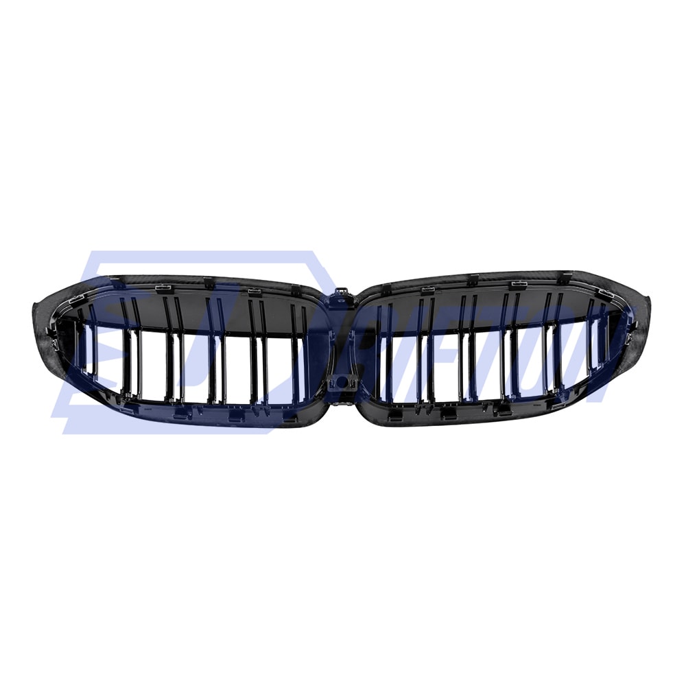 Dry Carbon Fiber Front Grill For BMW 3 Series G20 2019-2022