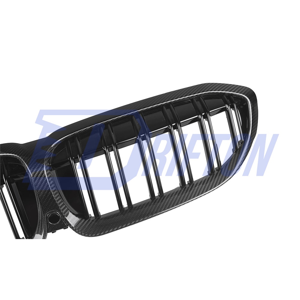 Dry Carbon Fiber Front Grill For BMW 3 Series G20 2019-2022