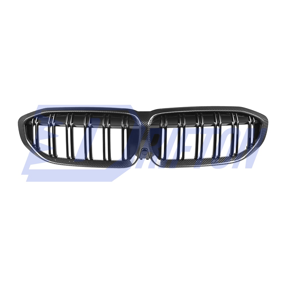 Dry Carbon Fiber Front Grill For BMW 3 Series G20 2019-2022