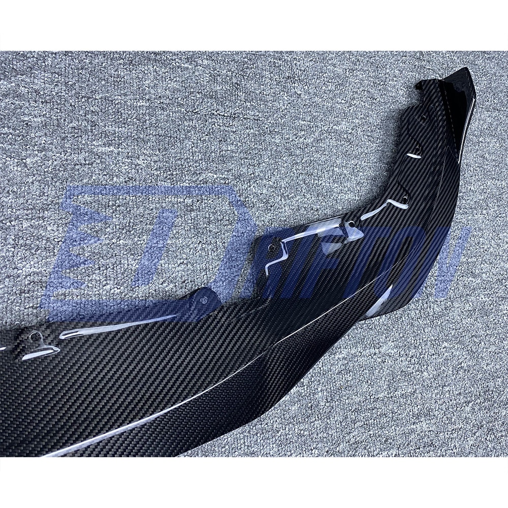 TAKD V2 Style Dry Carbon Fiber Front Lip For BMW 3 Series G20 2019-2022
