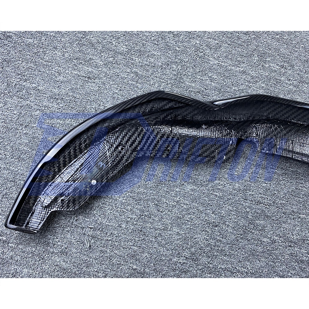 TAKD V2 Style Dry Carbon Fiber Front Lip For BMW 3 Series G20 2019-2022