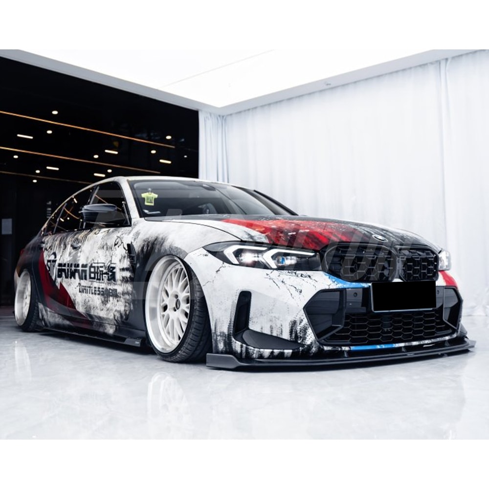 CMST Style Dry Carbon Fiber Front Lip For BMW 3 Serises G20 LCI 2023-On