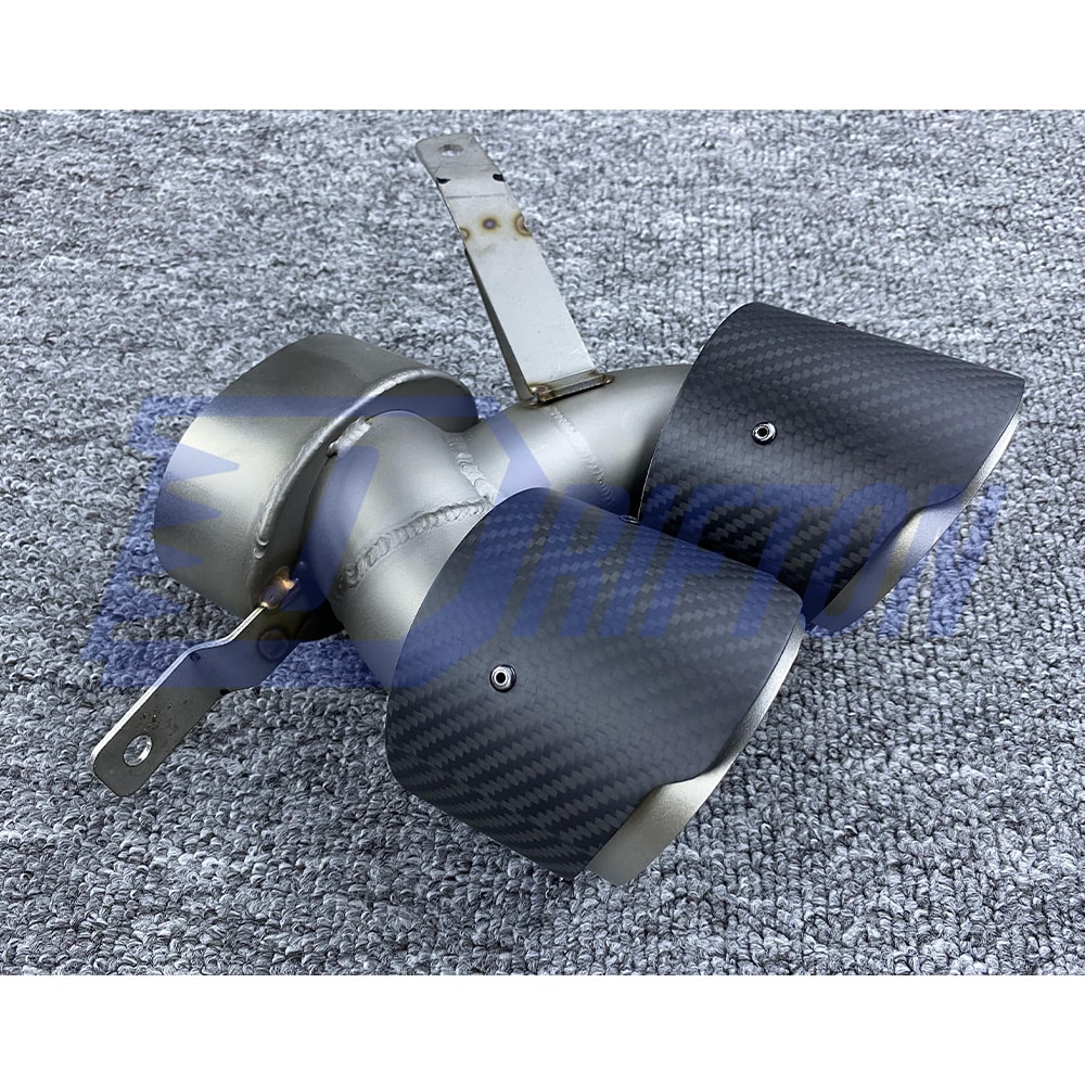 Dry Carbon Fiber Exhaust Tips For BMW 3 Series G20 LCI 2023-On