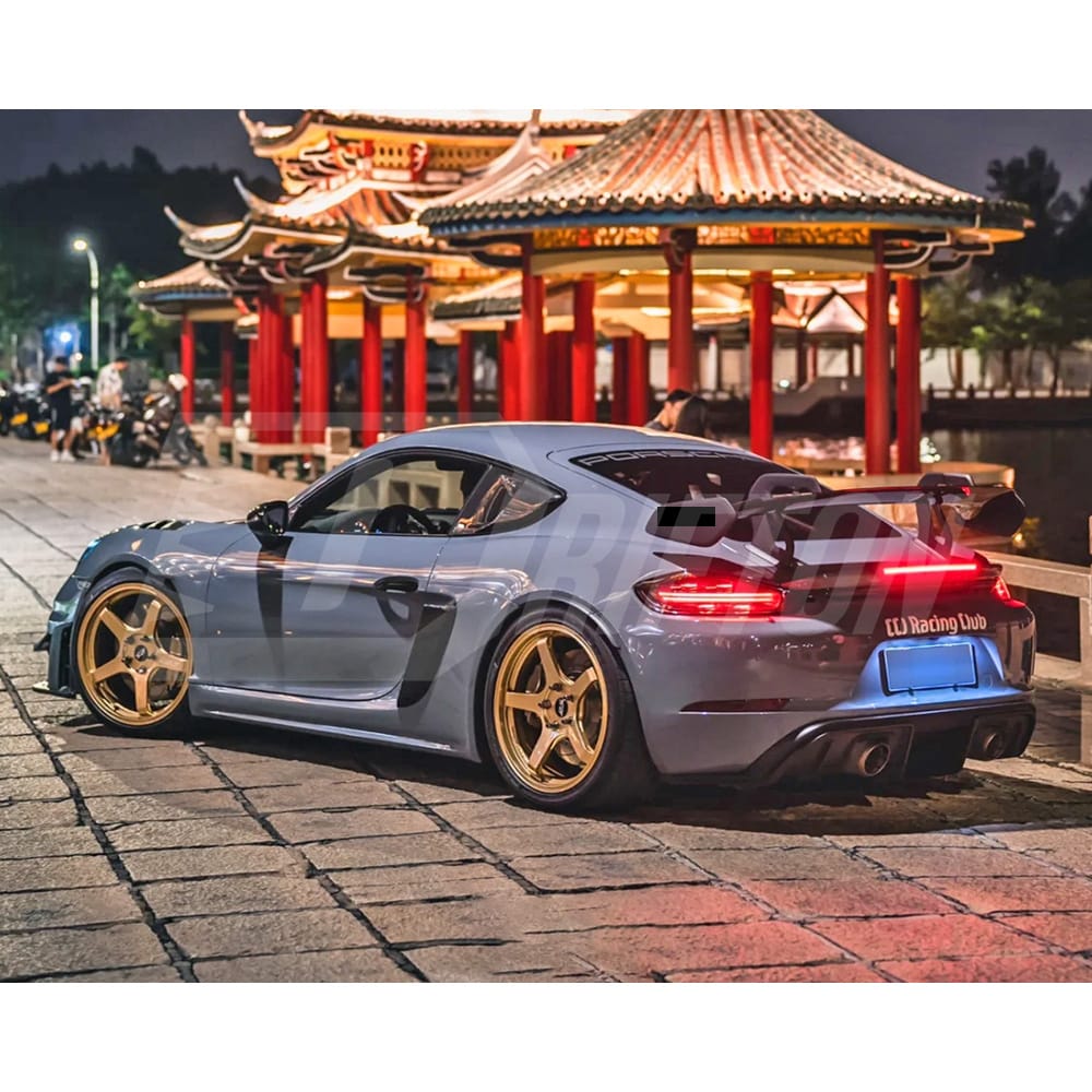 GT4RS Plastic Body Kit For Porsche 718 Cayman Boxster 718 2016-2020