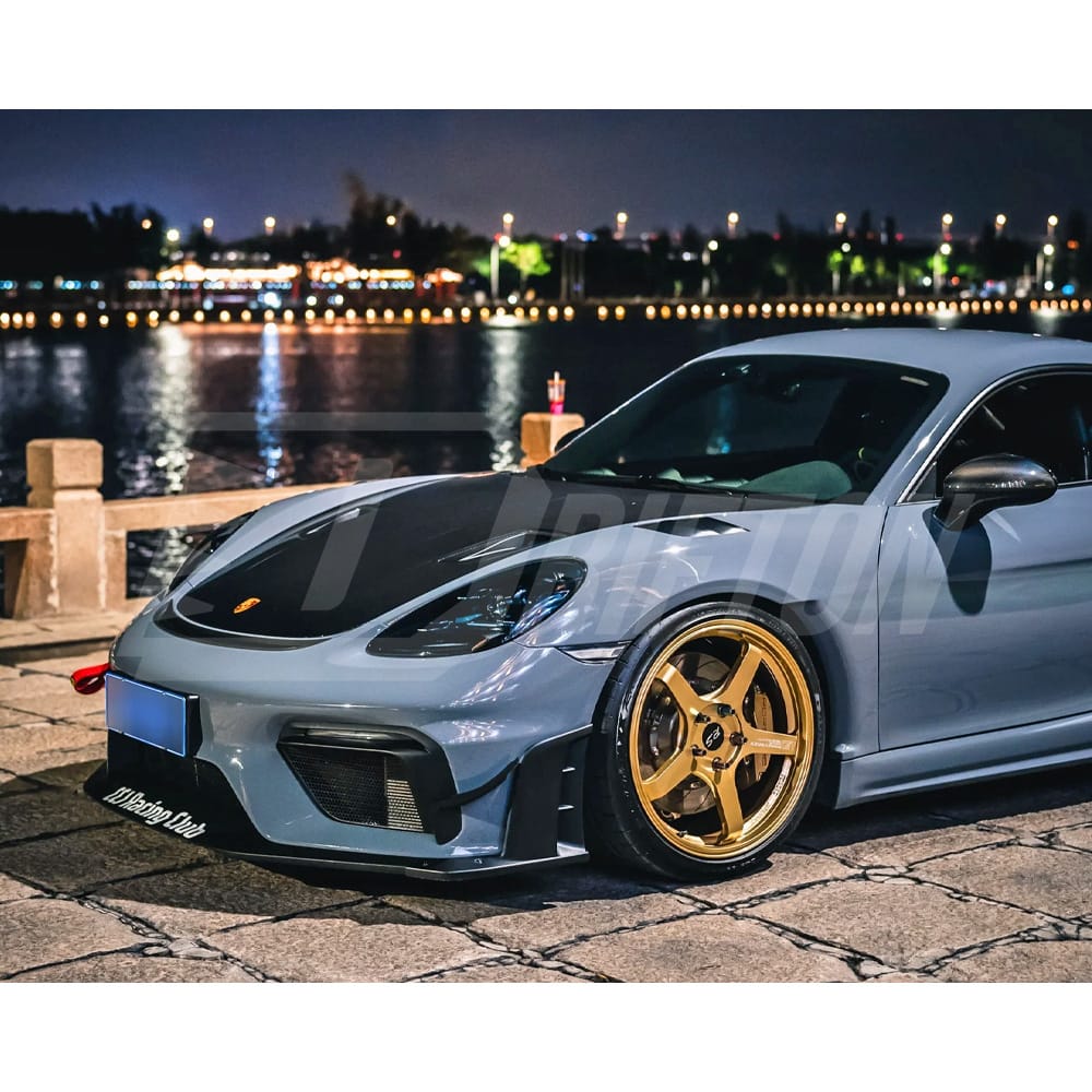 GT4RS Plastic Body Kit For Porsche 718 Cayman Boxster 718 2016-2020