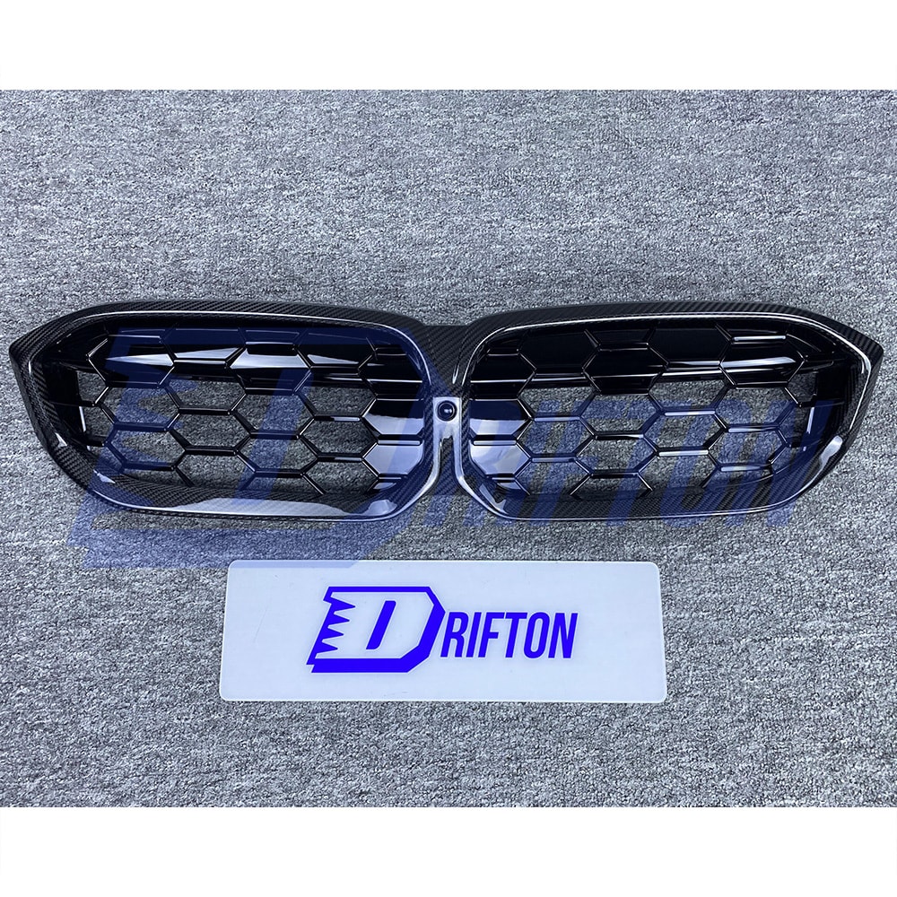 MP Style Dry Carbon Fiber Front Grill For BMW 3 Series G20 LCI 2023-On