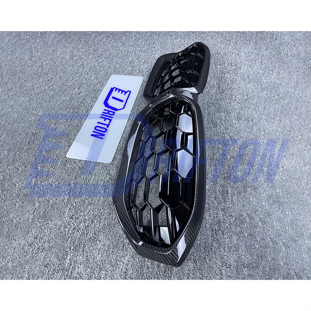 MP Style Dry Carbon Fiber Front Grill For BMW 3 Series G20 LCI 2023-On