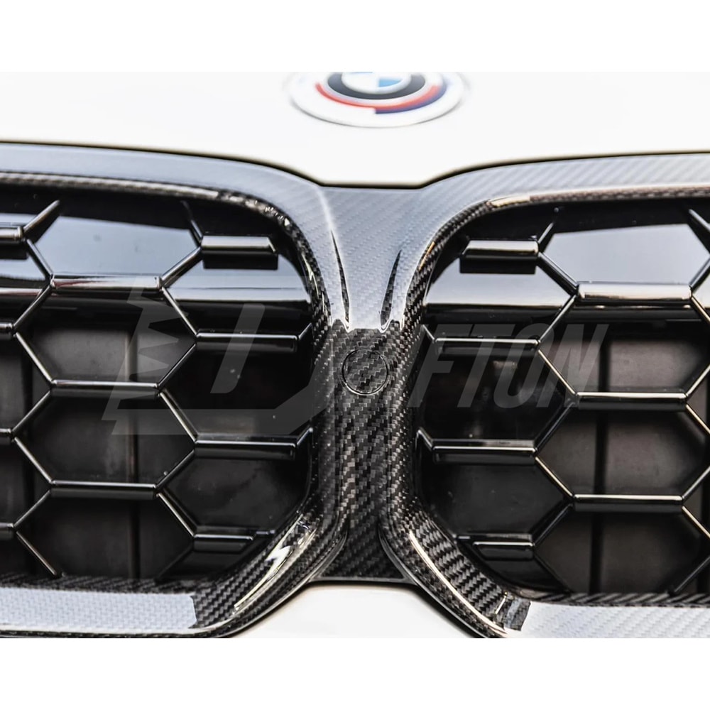 MP Style Dry Carbon Fiber Front Grill For BMW 3 Series G20 LCI 2023-On