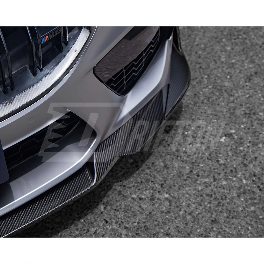 SQ Style Dry Carbon Fiber Front Lip For BMW M8 F90 F91 F92 F93 2020-2024