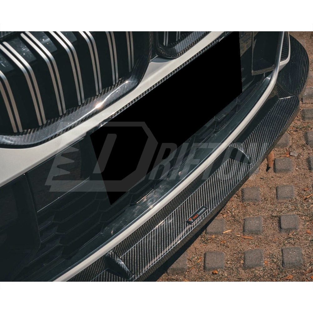 TAKD Style Dry Carbon Fiber Front Lip For BMW 3 Series G20 LCI 2023-On