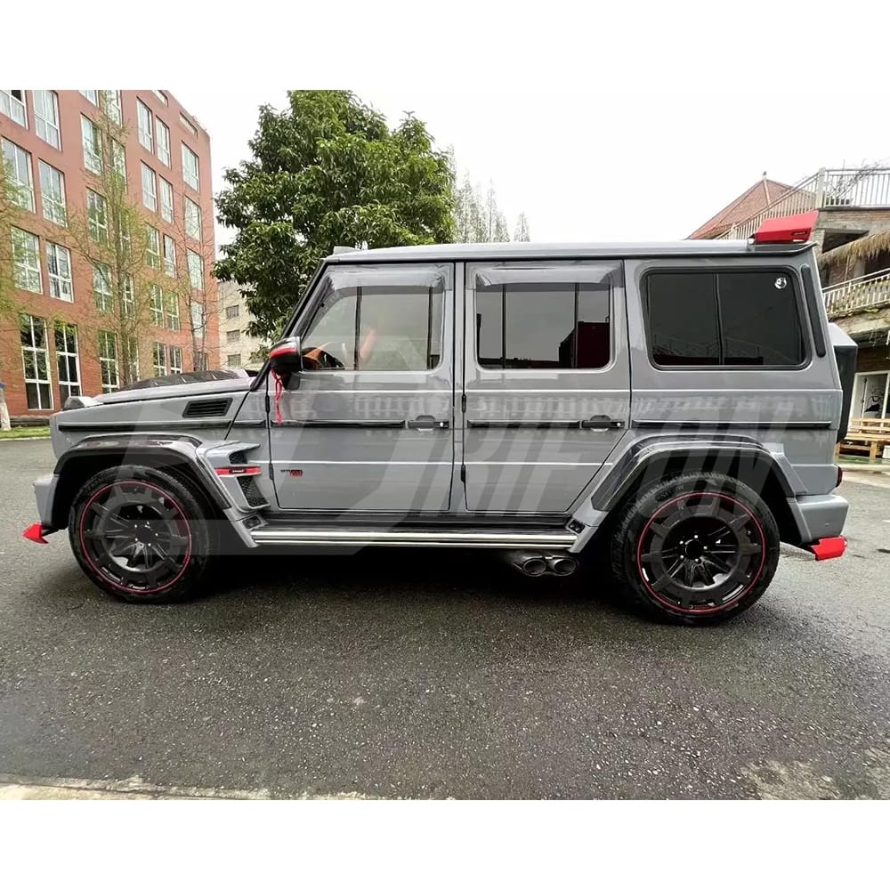 Convert Rocket G900 Style PP Body Kit With Dry Carbon Fiber Aero Kit With 24inch Wheel Rims For Mercedes Benz G Class W464 AMG G63 G500 G550 2018-2020